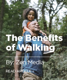 The benefits of walking