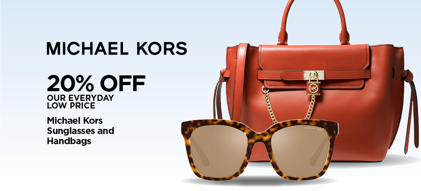 20% Off Michael Kors Sunglasses and Handbags