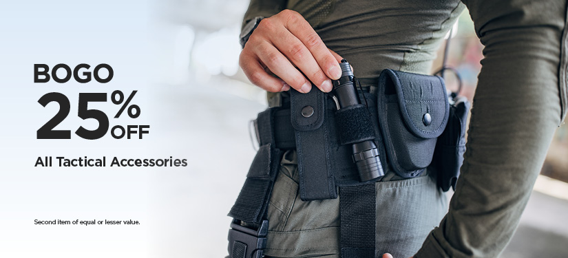 BOGO 25% Off Our Everyday NEX Price All Tactical Accessories