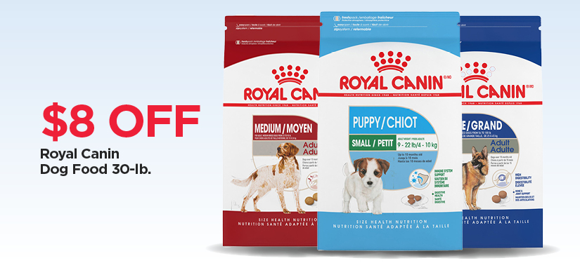 Royal Canin Dog Food 30-lb