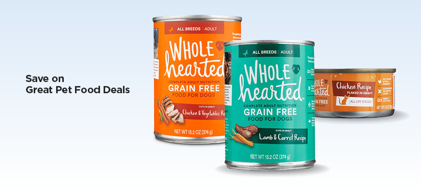 Save on Great Pet Food Deals