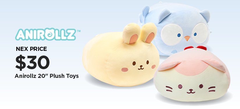 $30 Anirollz 20in Plush Toys