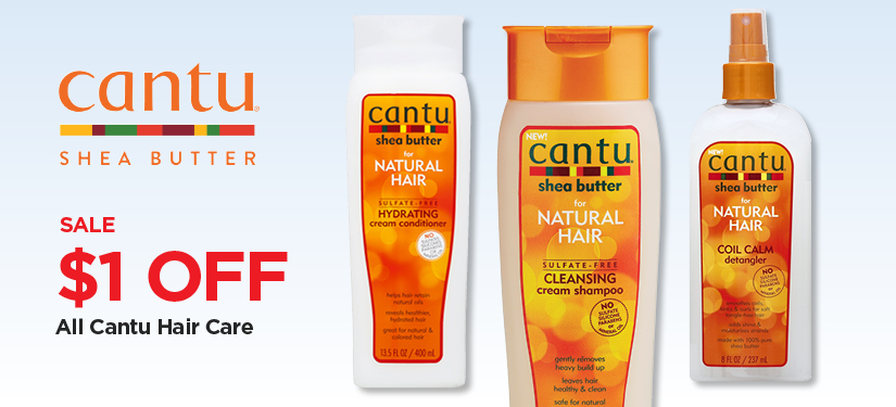 $1 Off Our Everyday NEX Price All Cantu Hair Care