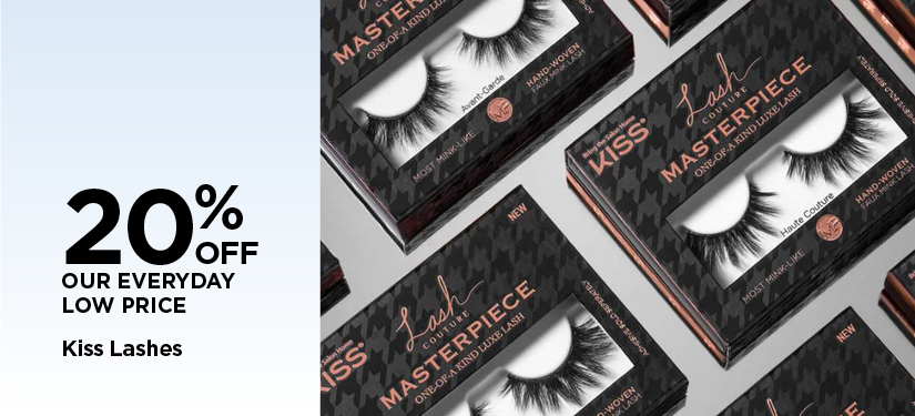 20% Off Kiss Lashes