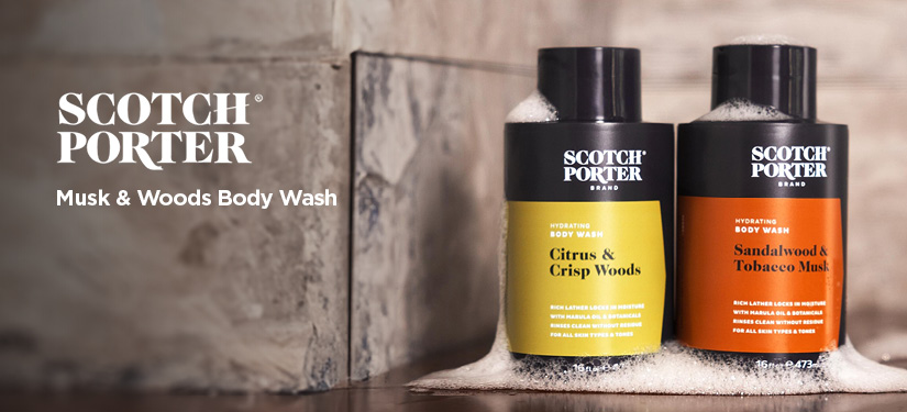 Scotch Porter Musk & Woods Body Wash