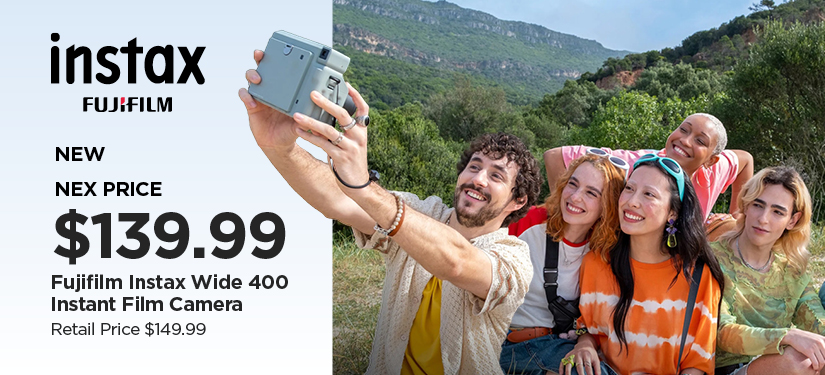 Mil Exclusive Price $199.99 FujiFilm Instax Wide 400