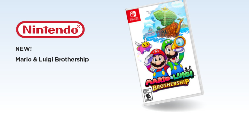 New! Nintendo Mario Brothership