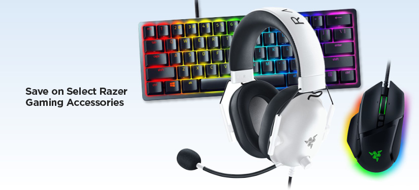 Save on Select Razer Gaming Accessories