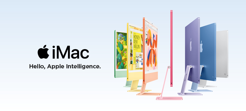 iMac. Hello, Apple Intelligence.