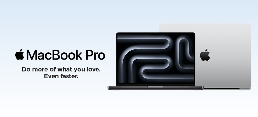 MacBook Pro. Do more of what you love. Even faster.