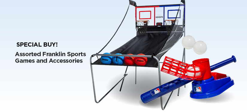 Special Buy! Assorted Franklin Sports Games and Accessories