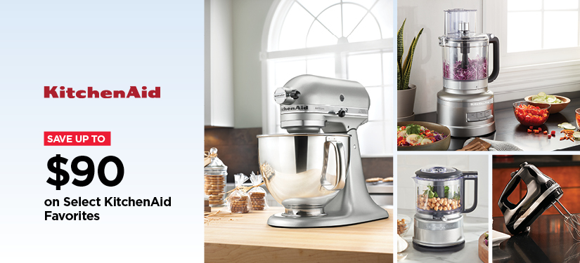 Save Up to $90 on Select KitchenAid Favorites