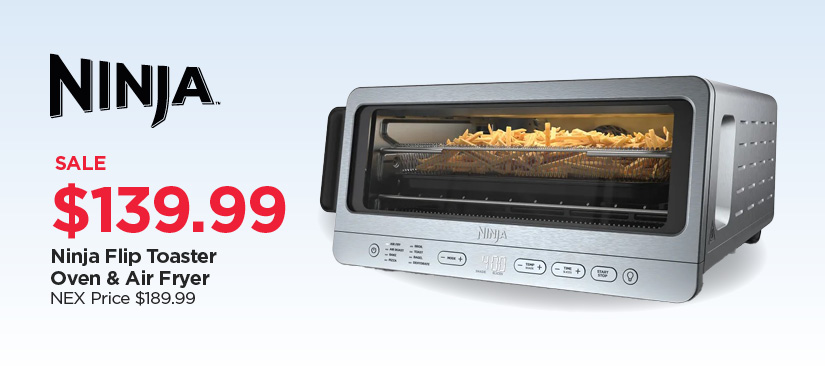 Ninja Flip Toaster Oven & Air Fryer, Reg $189.99