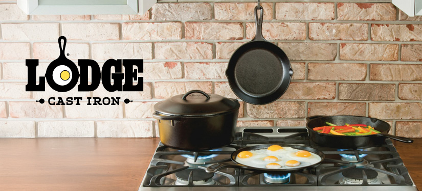 Lodge Cast Iron Cookware New Banner