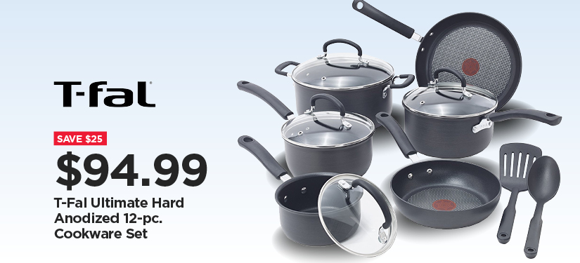 T-Fal Ultimate Hard Anodized 12-pc. Cookware Set