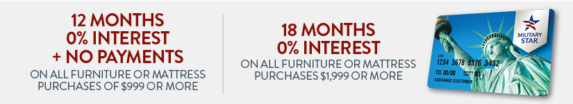0% Interest on Furniture and Mattress Purchases