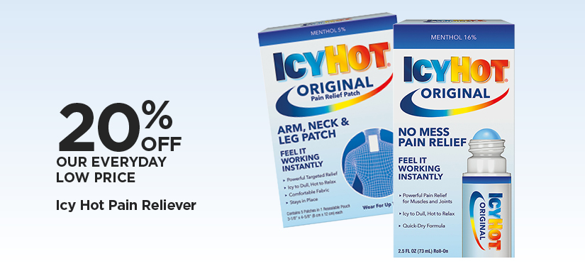 20% Off IcyHot Pain Reliever