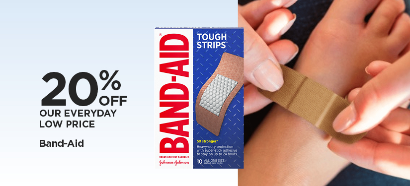 20% Off Our Everyday Low Price Band-Aid