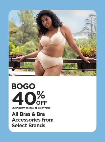 BOGO 40% Off All Bras & Bra Accessories from Select Brands