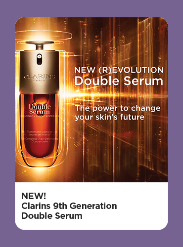 New! Clarins 9th Generation Double Serum