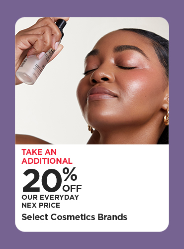 20% Off Select Cosmetic Brands