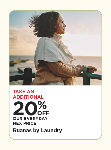 20% Off Ruanas by Laundry