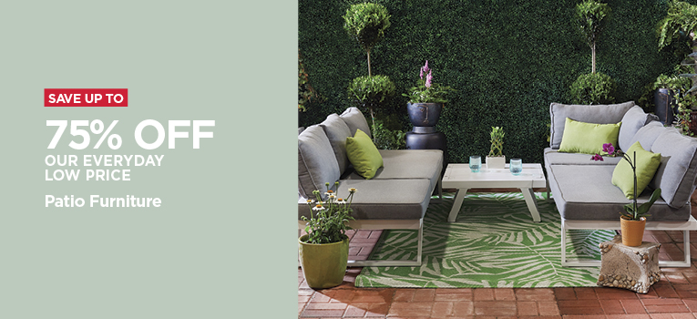 Up to 60% Off Patio Furniture, Plus Take an Additional 15% Off Out of Box and Floor Models