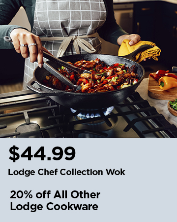 20% Off All Other Lodge Cookware