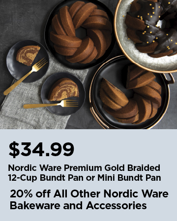  20% Off All Other Nordic Ware Bakeware and Accessories