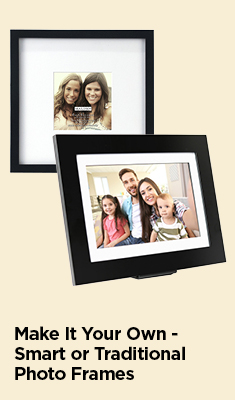 Smart or Traditional Photo Frames