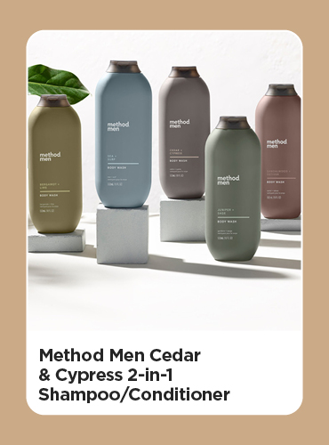 Method Men Cedar & Cypress 2 in 1 Shampoo & Conditioner