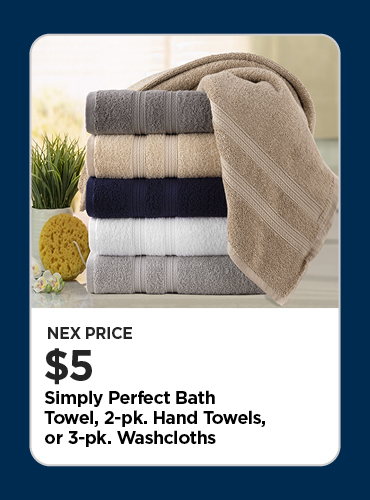 $5 Simply Perfect Towels