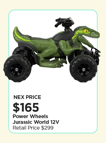 Power Wheels Jurassic World 12V