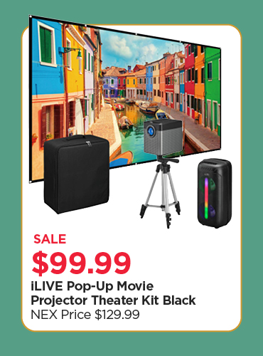 iLIVE Pop-Up Movie Projector