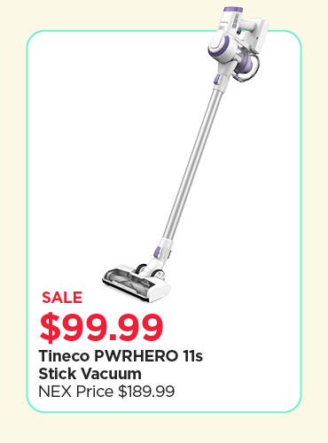 Save Up To  Tineco PWRHERO 11s Stick Vacuum