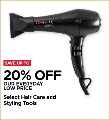 Up to 20% Off Select Hair Care and Styling Tools