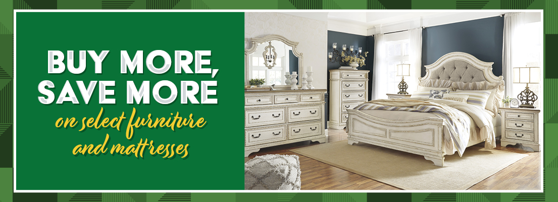Buy More, Save More on Select Furniture and Mattresses