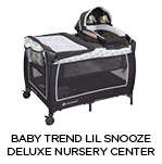 Baby Trend Lil Snooze Deluxe Nursery Center