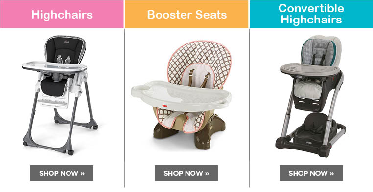 Highchairs, Booster Seats, & Convertible Highchairs