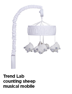 Trend Lab  Counting Sheep Musical Mobile