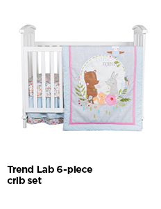 Trend Lab 6-Piece Crib Set