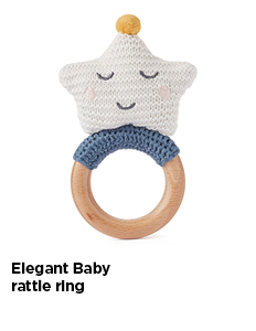 Elegant Baby Rattle Ring
