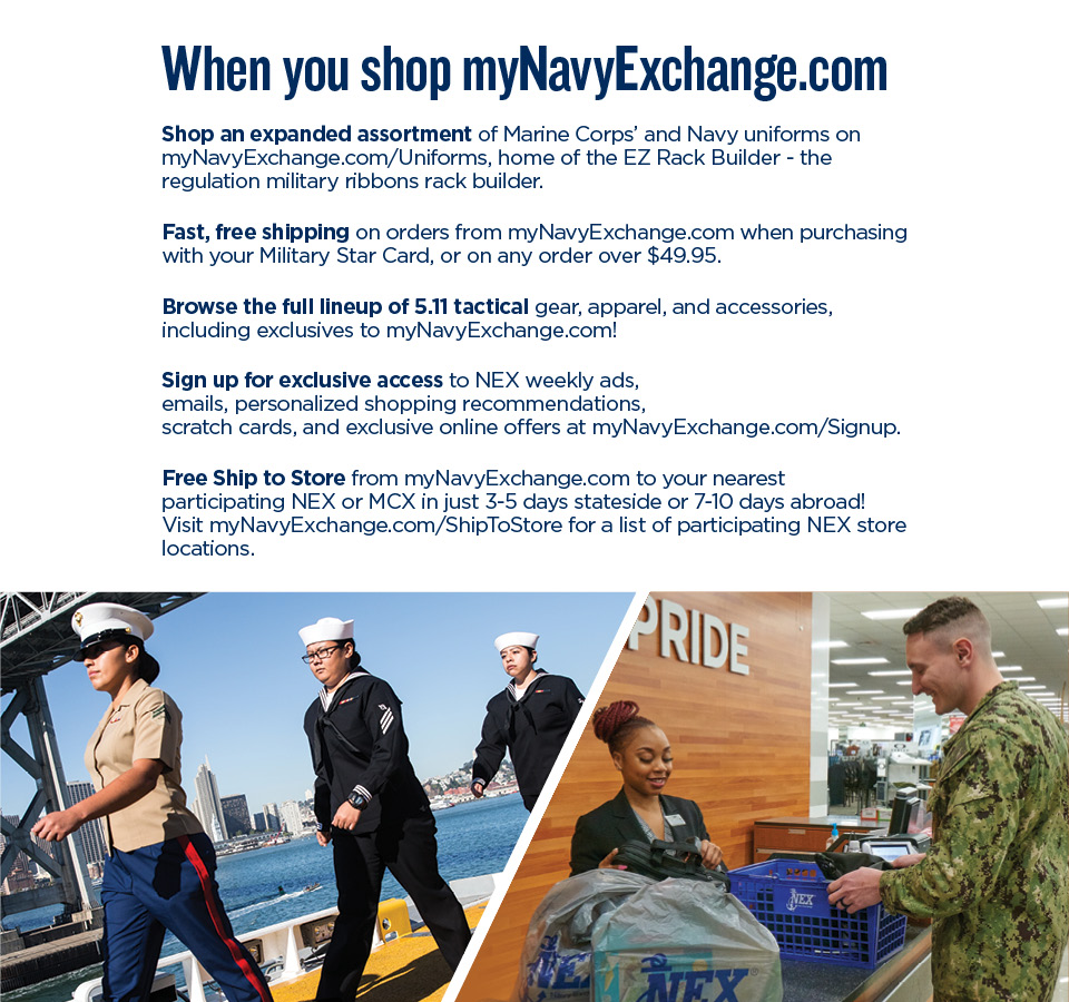 Shop My Navy Exchange online