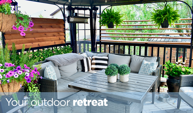your outdoor retreat