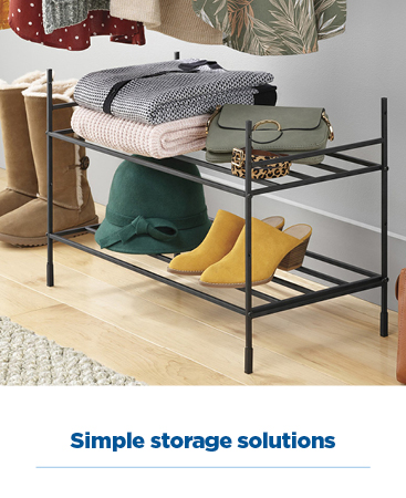 simple storage solutions