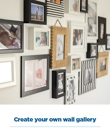 create your own wall gallery