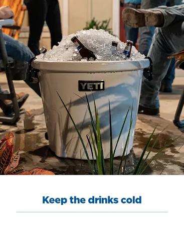 keep the drinks cold