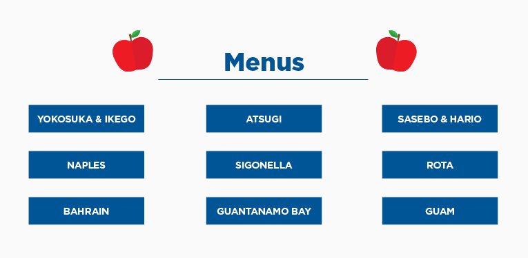 Student Meal Program Menus