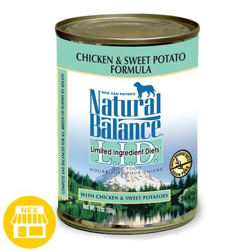 Natural Balance Limited Ingredient Diet Chicken & Sweet Potato, 13oz