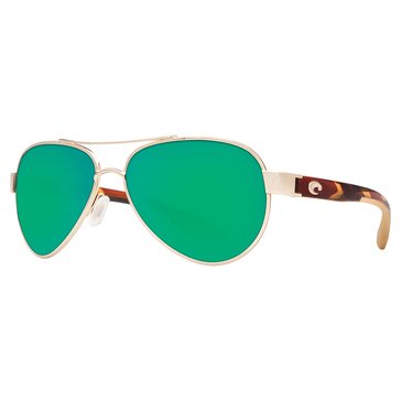 Costa Del Mar Women's Polarized Loreto Aviator Sunglasses
